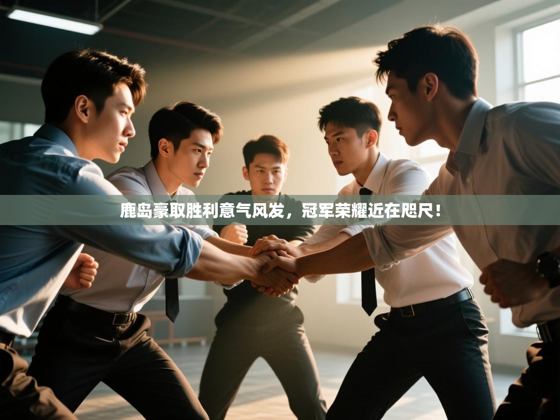 鹿岛豪取胜利意气风发，冠军荣耀近在咫尺！  第2张